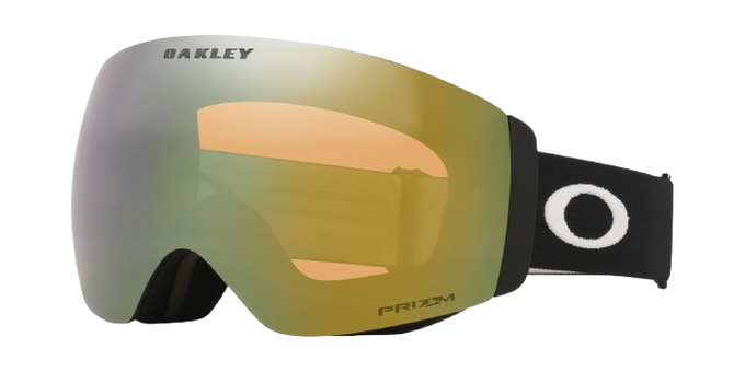 Gogle Oakley Flight Deck Pro M Matte Black/Prizm Sage Gold Iridium + Dodatkowa Szyba Prizm Snow Iced Iridium - 2025/26