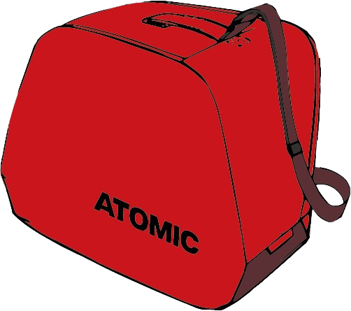 Torba na buty narciarskie Atomic Boot & Helmet Bag Red – 2025/26