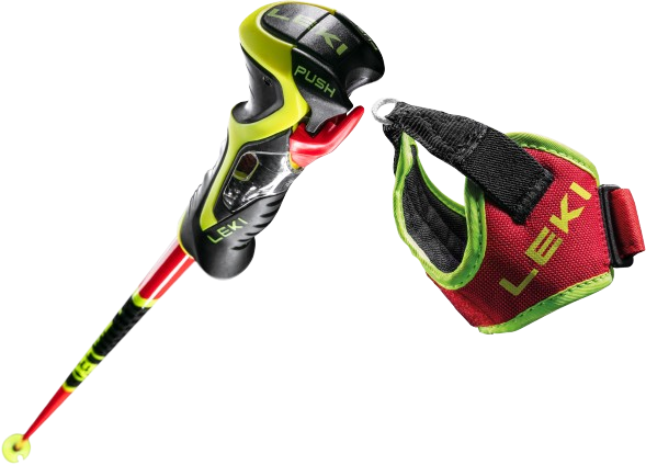 Poles LEKI WCR SL 3D Red - 2025/26