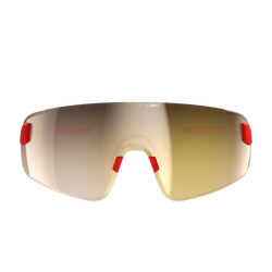 Sonnenbrille POC Elicit Toric Prismane Red/Clarity Road/Partly Sunny Gold 