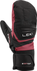 Rękawice LEKI Griffin 3D Mitt Junior Black/Rose - 2024/25