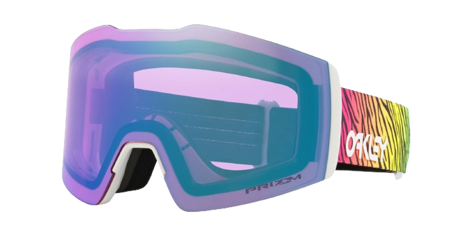 Gogle Oakley Fall Line M Bengal White Prizm Snow Iced Iridium - 2025/26