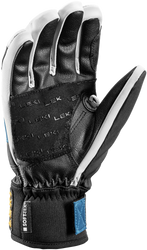 Gloves LEKI Patrol 3D Junior Graphite/Petrol - 2023/24