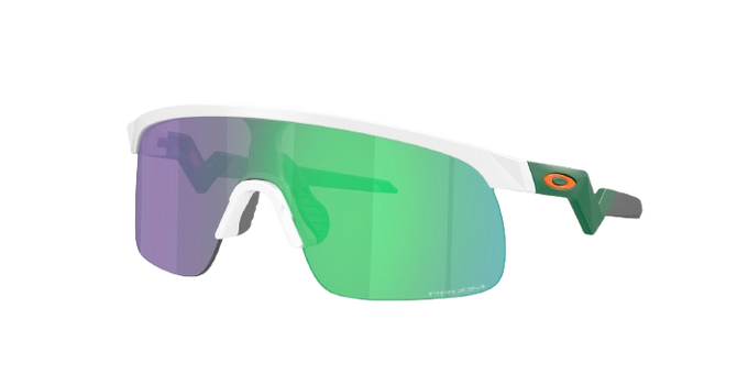 Sunglasses Oakley Resistor Matte White Frame/Prizm Jade Lenses