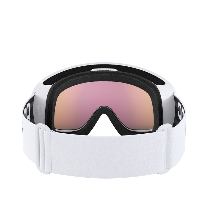 Gogle narciarskie POC Fovea Mid Hydrogen White/Partly Sunny Orange - 2025/26