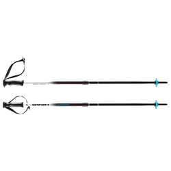 Kije skitourowe HEAD Supershape Team Adjustable White/Black/Speed Blue - 2024/25