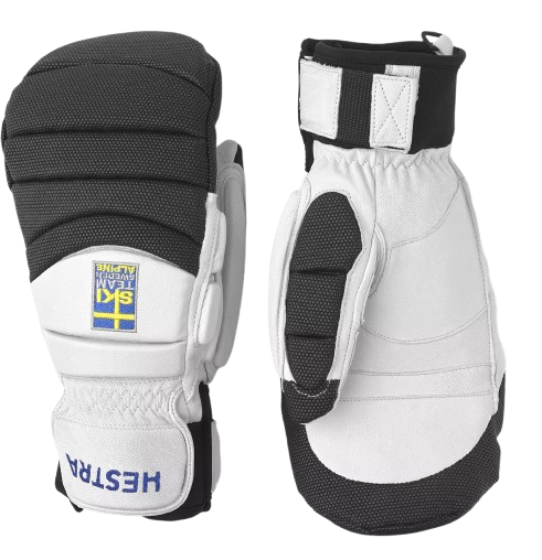 Rękawice Hestra Gripen GS Mitt White/Yellow - 2025/26