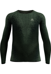 Koszulka termoaktywna Odlo Perfomance Warm Blackcomb BL Top Crew Neck L/S Man Urban Chic - 2025/26