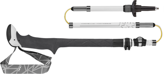 Kije skitourowe/ trekkingowe LEKI Micro Vario Carbon Lady Antishock - 2021
