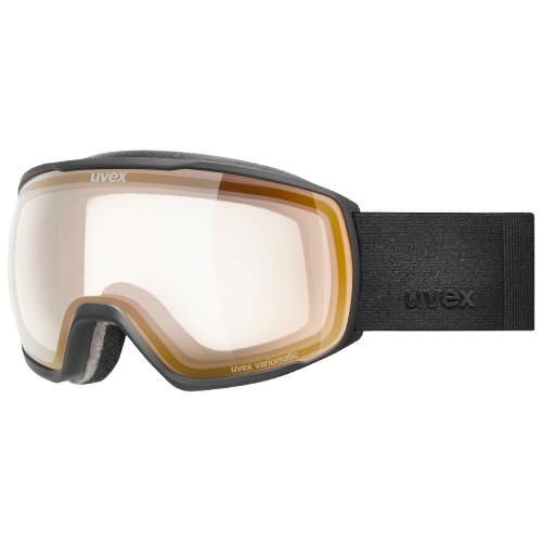 Gogle Uvex Victorious Pro V Black Matt/Mirror Red - 2025/26
