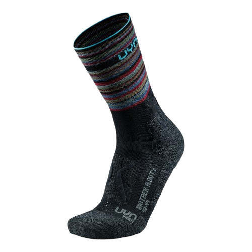 Skarpety trekkingowe UYN Woman Biotrek Light Socks Black