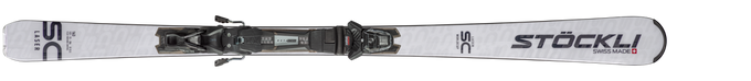 Skis Stoeckli Laser SC + MC Fullflex D20 + MC 12 Black - 2024/25