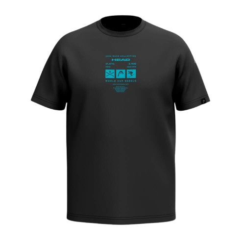 HEAD WCR T-Shirt Junior Black - 2025/26