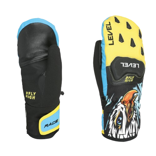 Rękawice Level Race JR Mitt Yellow-Blue - 2025/26