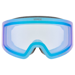 Gogle Uvex Provoqe V Black Matt/Mirror Blue - 2025/26