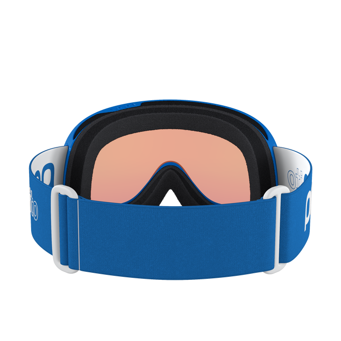 Goggles POC Pocito Retina Fluorescent Blue/Partly Sunny Light Orange - 2025/26