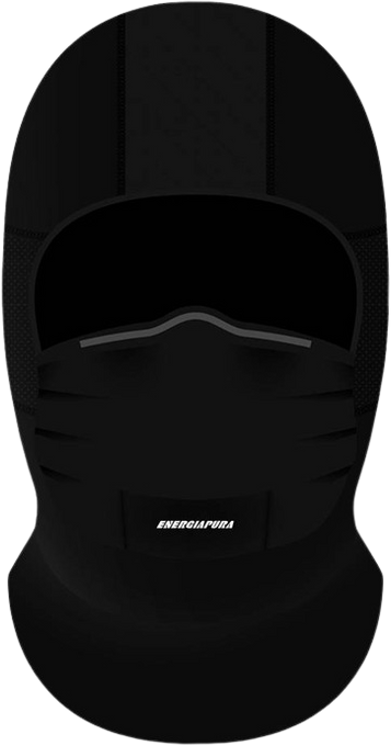 Kominiarka ENERGIAPURA Balaclava Black - 2022/23
