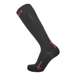 Skarpety narciarskie UYN Woman Ski One Pure Snow Socks Black/Pink - 2025/26