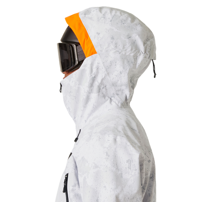 Kurtka narciarska Helly Hansen Sogn Shell 2.0 Jacket Grey Fog Snow Camo Aop - 2024/25 