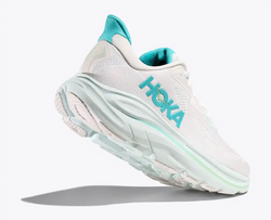 Damen Schuhe Hoka Clifton 10 White/Cielo Blue