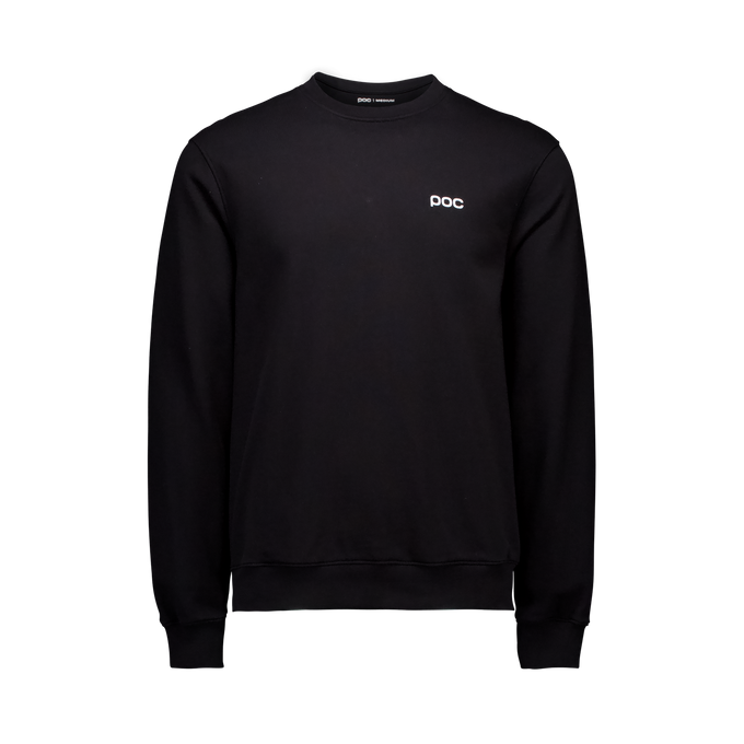 Hoodie POC Crew Uranium Black/Hydrogen White - 2025/26