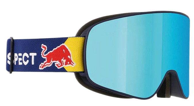 Gogle Red Bull Spect RUSH Blue/Red With Blue Mirror - 2025/26