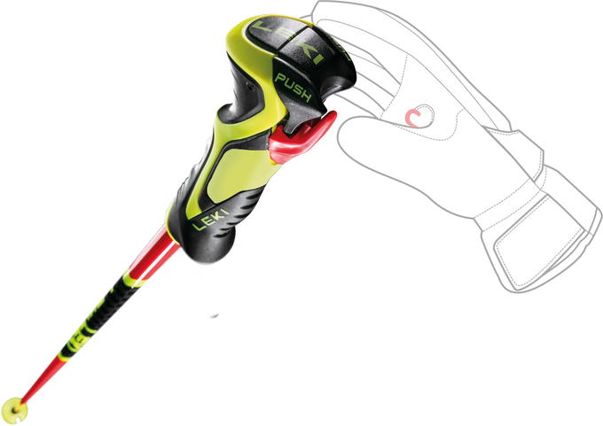 Kije LEKI WCR Lite SL 3D Red - 2025/26