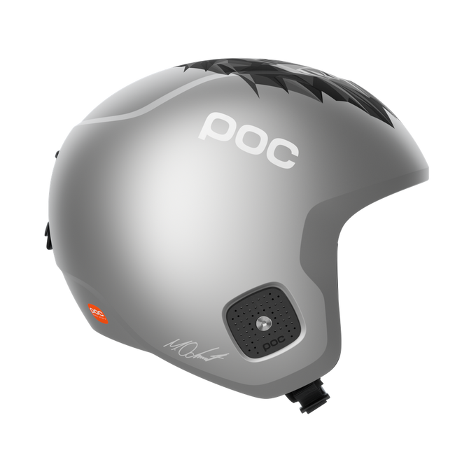 Kask POC Skull Dura Jr Marco Odermatt Ed. Argentite Silver - 2024/25