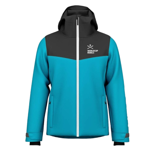 Kurtka HEAD Race Nova Jacket Junior Black/Blue - 2025/26