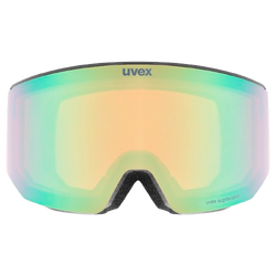 Gogle Uvex Lace ATTRACT FM Black Matt/Mirror Opal + dodatkowa szyba - 2025/26