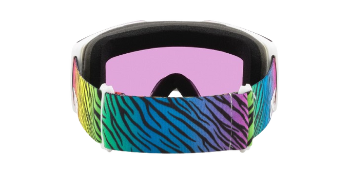 Gogle Oakley Fall Line M Bengal White Prizm Snow Iced Iridium - 2025/26