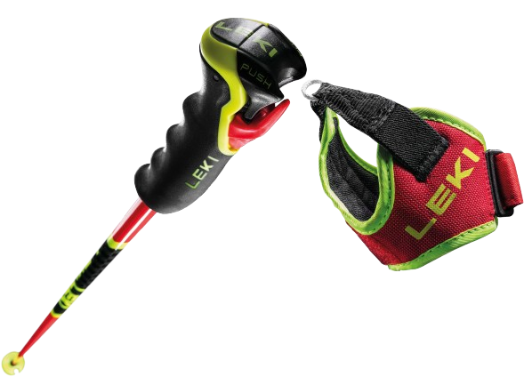 Poles LEKI Venom GS 3D Red - 2025/26