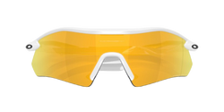 Okulary Oakley Radar Plate Polished White/Gold Frame/Prizm 24K Polarized Lenses
