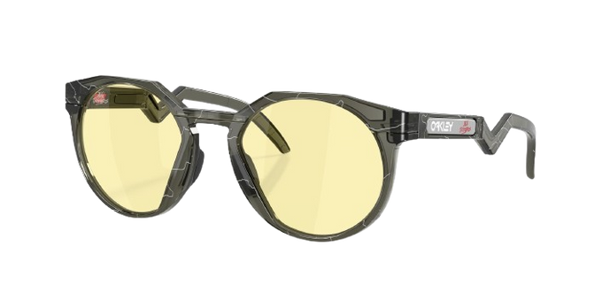 Sonnenbrille OAKLEY HSTN 100T Grey Smoke Frame/Prizm Gaming Lenses