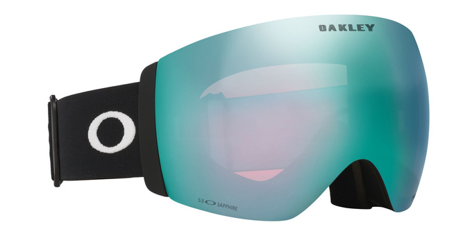Gogle Oakley Flight Deck Pro L Matte Black/Prizm Snow Sapphire Iridium + Dodatkowa Szyba Prizm Snow Iced Iridium - 2025/26