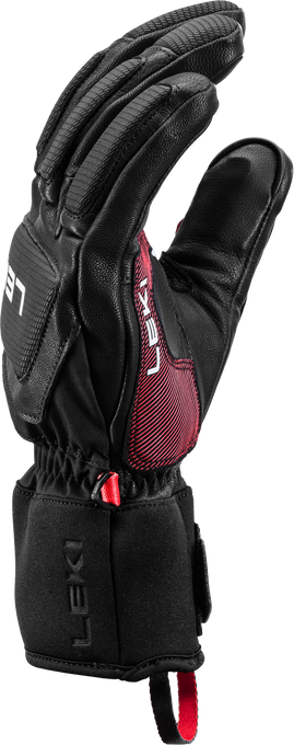 Rękawice LEKI Griffin Pro 3D Black/Red - 2025/26