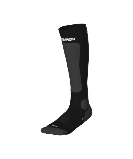 Skisocken Energiapura Heat Merino Socks Anthracite/Black - 2025/26