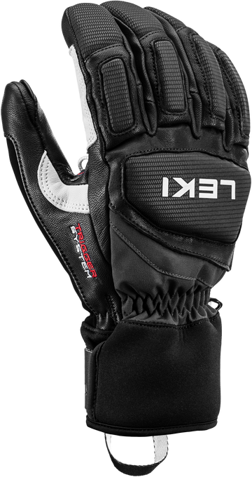 Gloves LEKI Griffin Pro 3D Black/White - 2025/26
