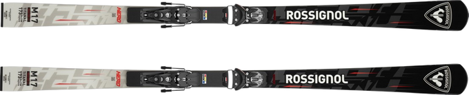 Skis Rossignol Hero Master Long Turn (LT) + Spx 14 Rockerace Black Red - 2024/25