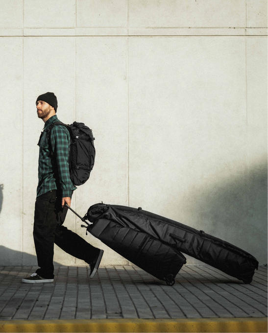 Skitasche Db Snow Roller Pro 127L Black Out - 2025/26