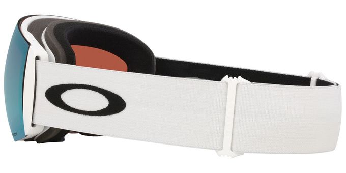 Gogle Oakley Flight Deck Pro L Matte White/Prizm Snow Sapphire Iridium + Dodatkowa Szyba Prizm Snow Iced Iridium - 2025/26