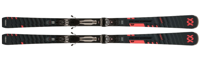 Ski Volkl Peregrine 72 Grey/Red + rMotion3 12 GW Black - 2024/25