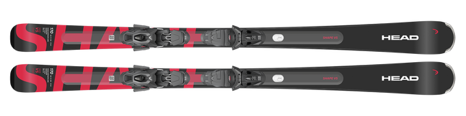 Narty HEAD Shape E.V5 + PR 11 GW Matt Black Brake 85 mm [G] - 2025/26