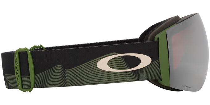 Gogle Oakley Flight Deck Pro L Matte Black/Prizm Snow Black Iridium + Dodatkowa Szyba Prizm Sage Gold Iridium - 2025/26