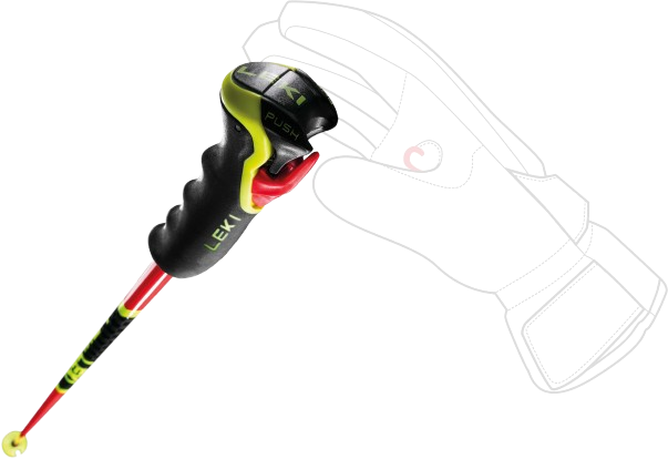 Kije LEKI Venom GS 3D Red - 2025/26