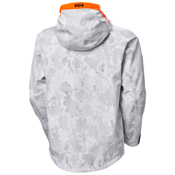 Kurtka narciarska Helly Hansen Sogn Shell 2.0 Jacket Grey Fog Snow Camo Aop - 2024/25 