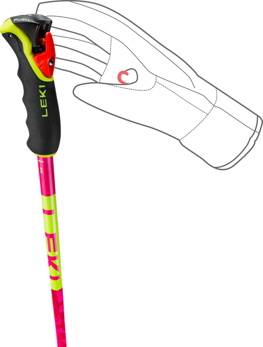 Kije LEKI Spitfire Vario 3D Pink - 2025/26