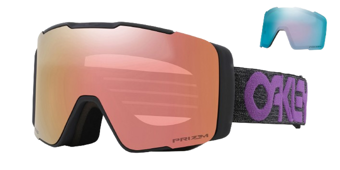 Gogle Oakley Line Miner Pro M Su Yiming Signature Prizm Rose Gold + Dodatkowa Szyba Prizm Sapphi - 2024/25