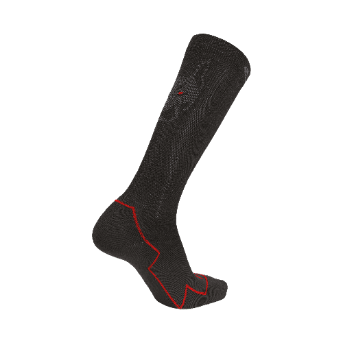 Skisocken Nordica Dobermann Black/Red - 2025/26