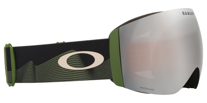 Gogle Oakley Flight Deck Pro L Matte Black/Prizm Snow Black Iridium + Dodatkowa Szyba Prizm Sage Gold Iridium - 2025/26